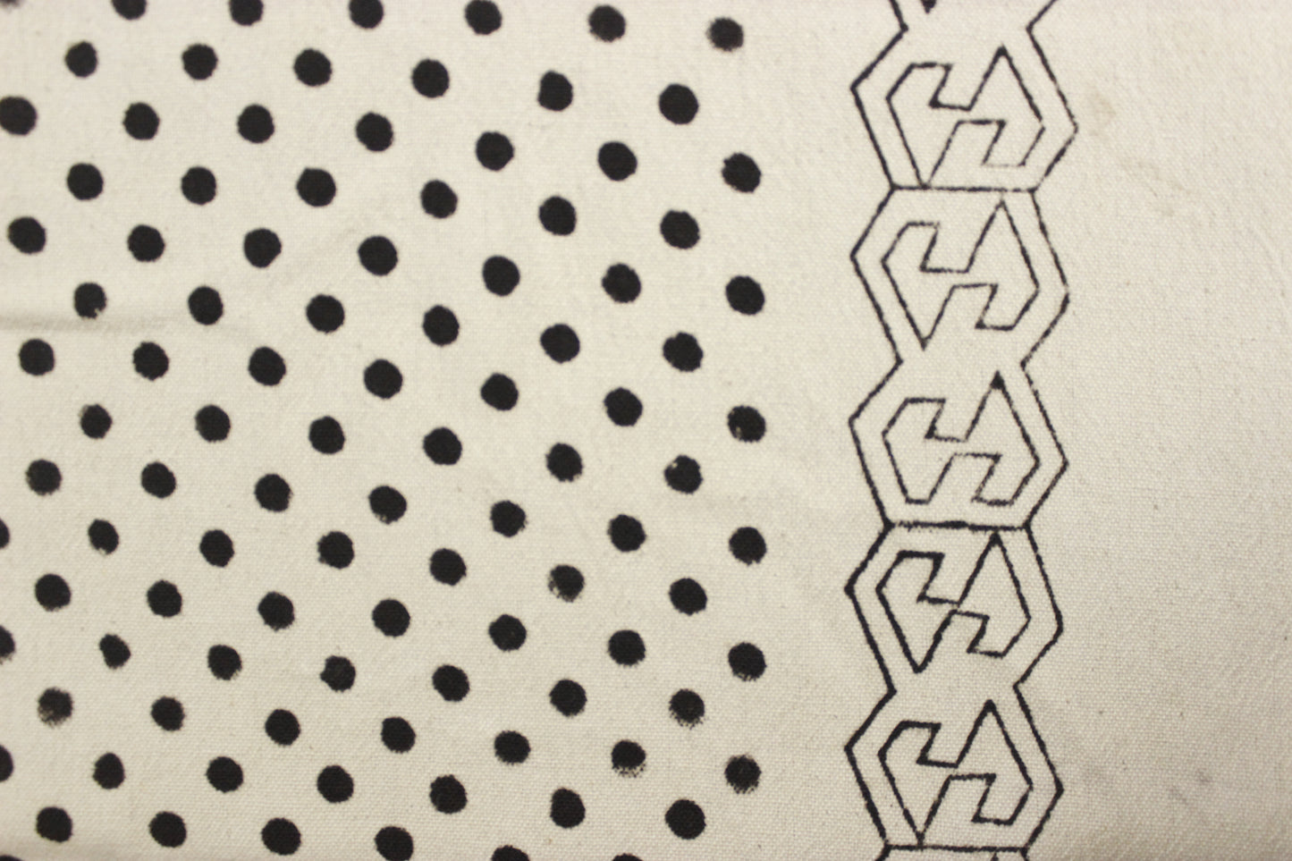 Block printed table cloth