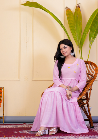 Flowing gather Kurta
