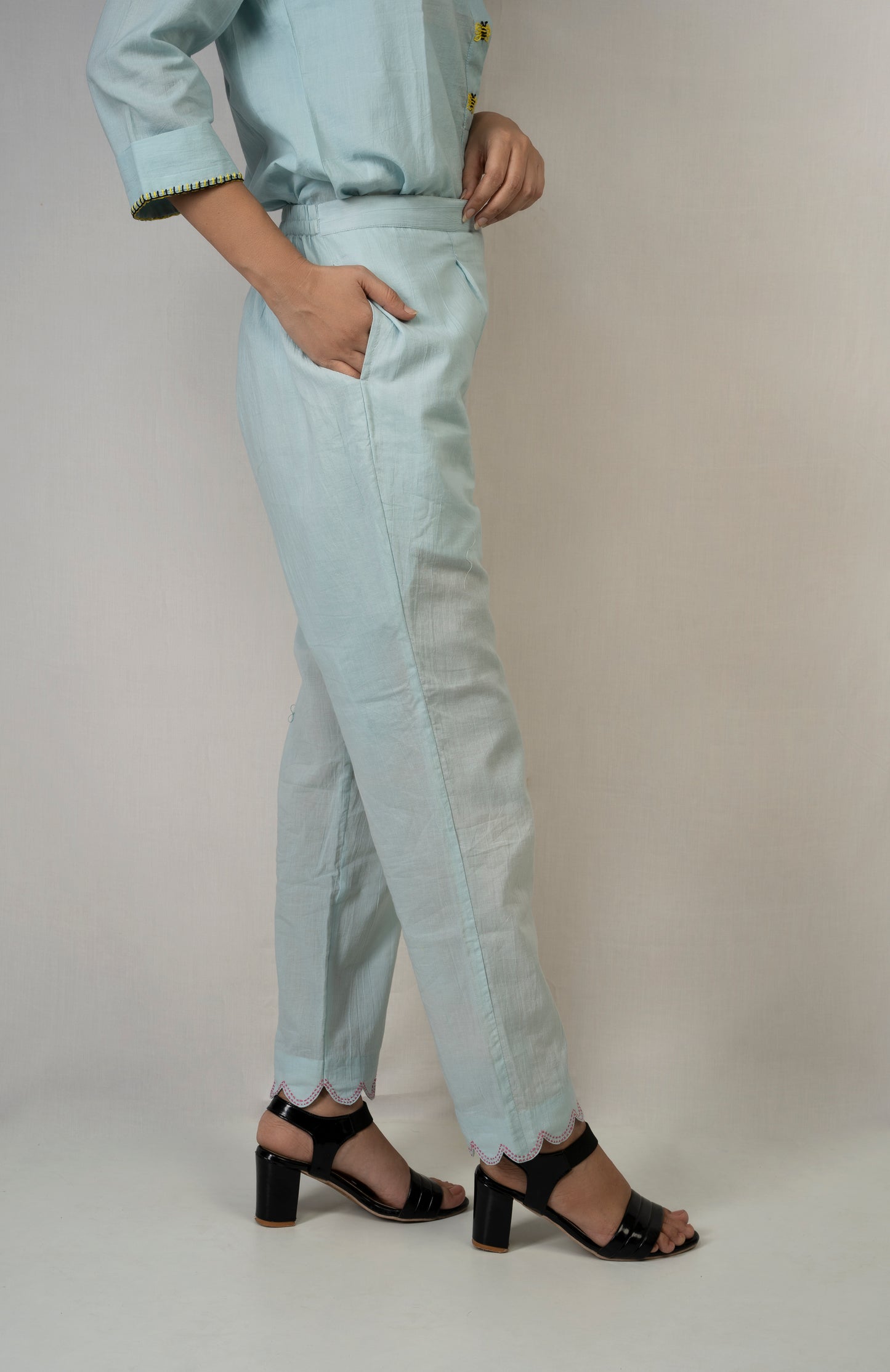 Cotton Straight pant