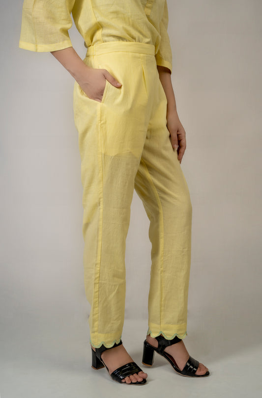 Cotton Straight pant