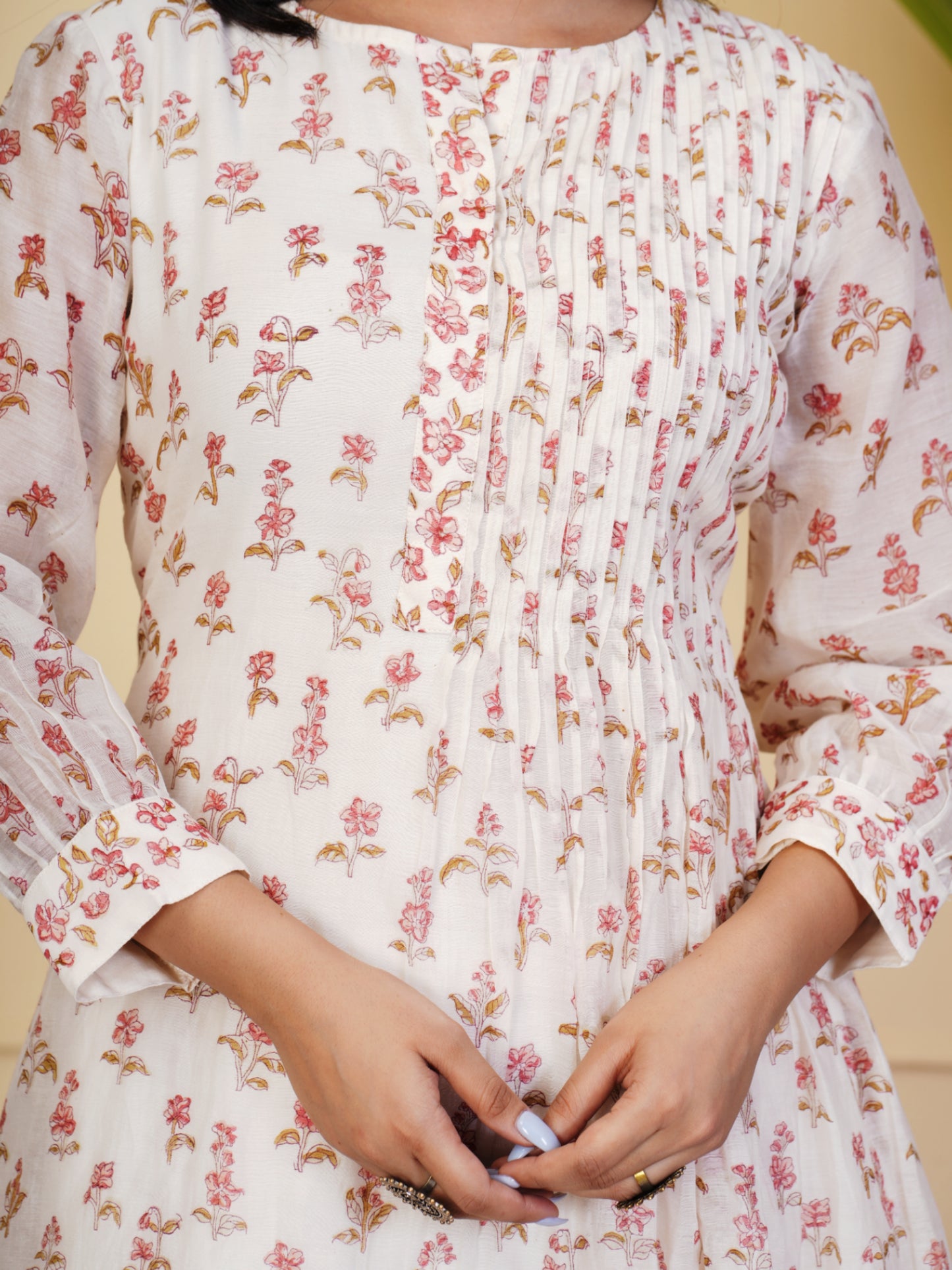 Floral kurta